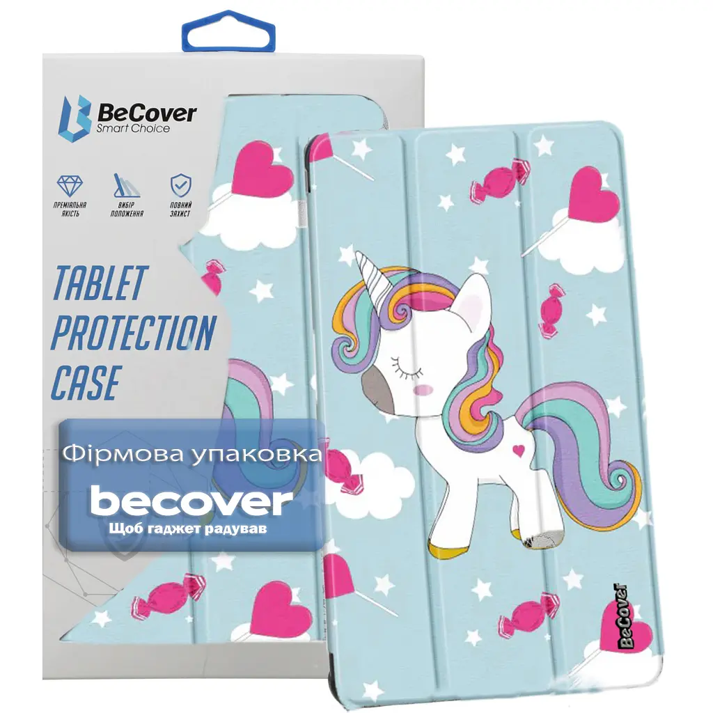 Чохол до планшета BeCover Smart Case Samsung Galaxy Tab A11 Plus SM-X236B 11.0" Unicorn (714012) - фото 6