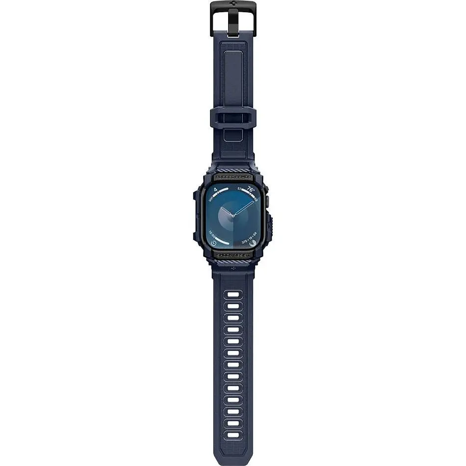 Чехол-ремешок Spigen Rugged Armor Pro для Apple Watch 46mm Navy Blue (ACS08606) [149628] - фото 10