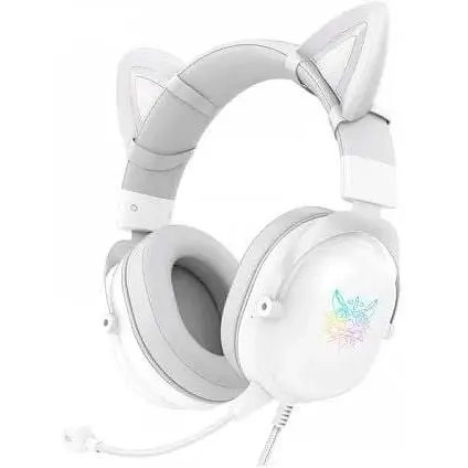 Навушники Onikuma Gaming CAT with LED X11 рожеві - фото 9