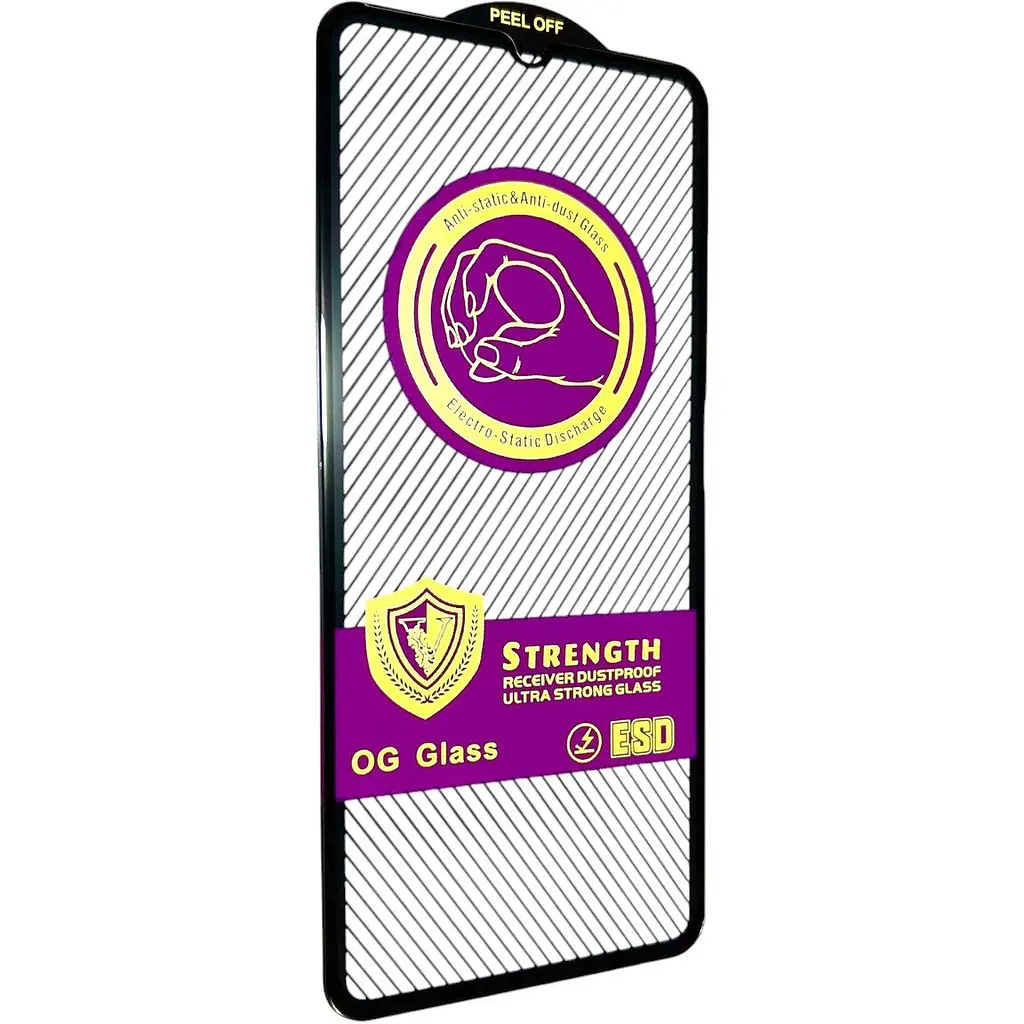 Захисне скло DK для Motorola Moto G10 Ultra Strong V Strength ESD Full Glue 017845 black - фото 1