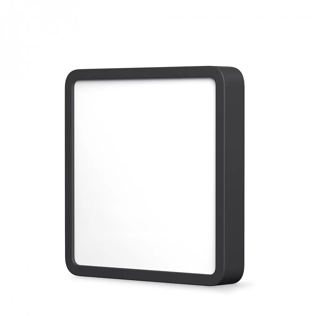 Накладной светильник Videx LED 18W 5000K Black квадрат (VL-DLSS-185B) - фото 2
