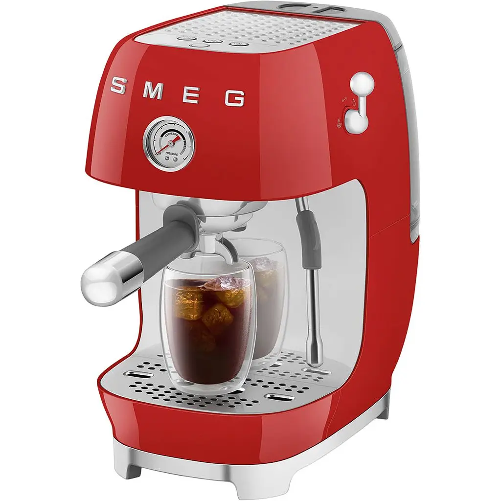Кавоварка ріжкова Smeg ECF03RDEU Red [169560] - фото 4