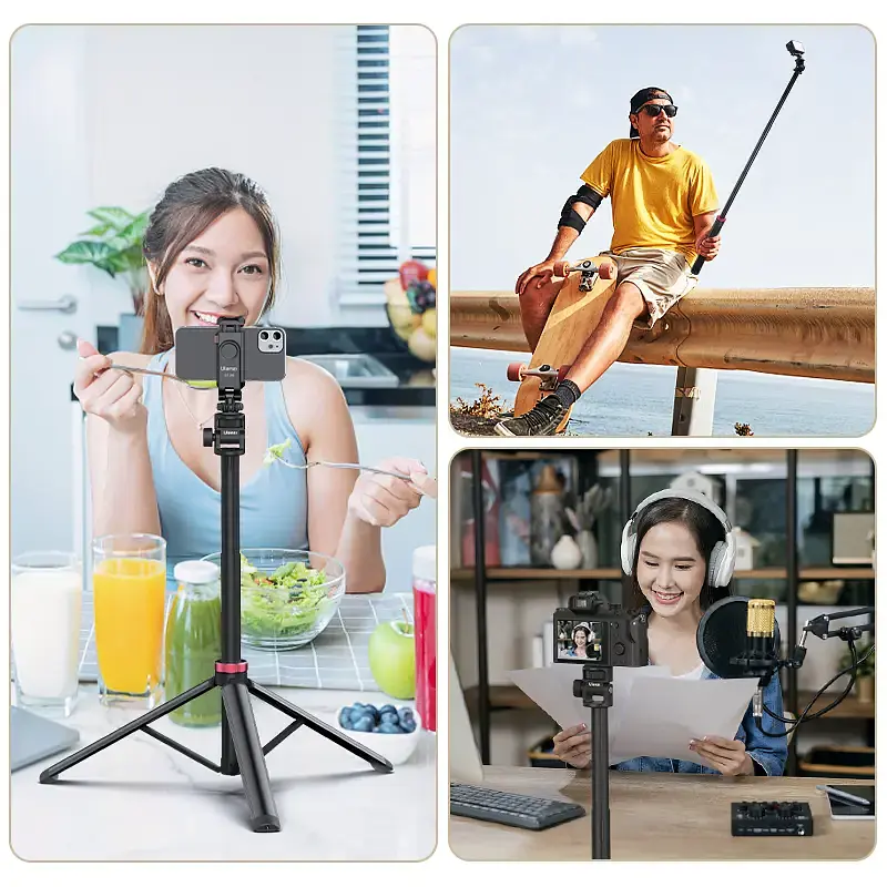 Штатив Ulanzi MT-79 Portable Adjustable Light Stand Tripod (6.5') (UV-T075GBB1 MT-79) (T075GBB1) - фото 8