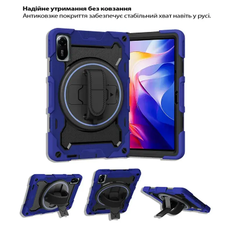 Чохол до планшета BeCover Horizontal handle Xiaomi Redmi Pad 2 11.0" Deep Blue (714567) - фото 2