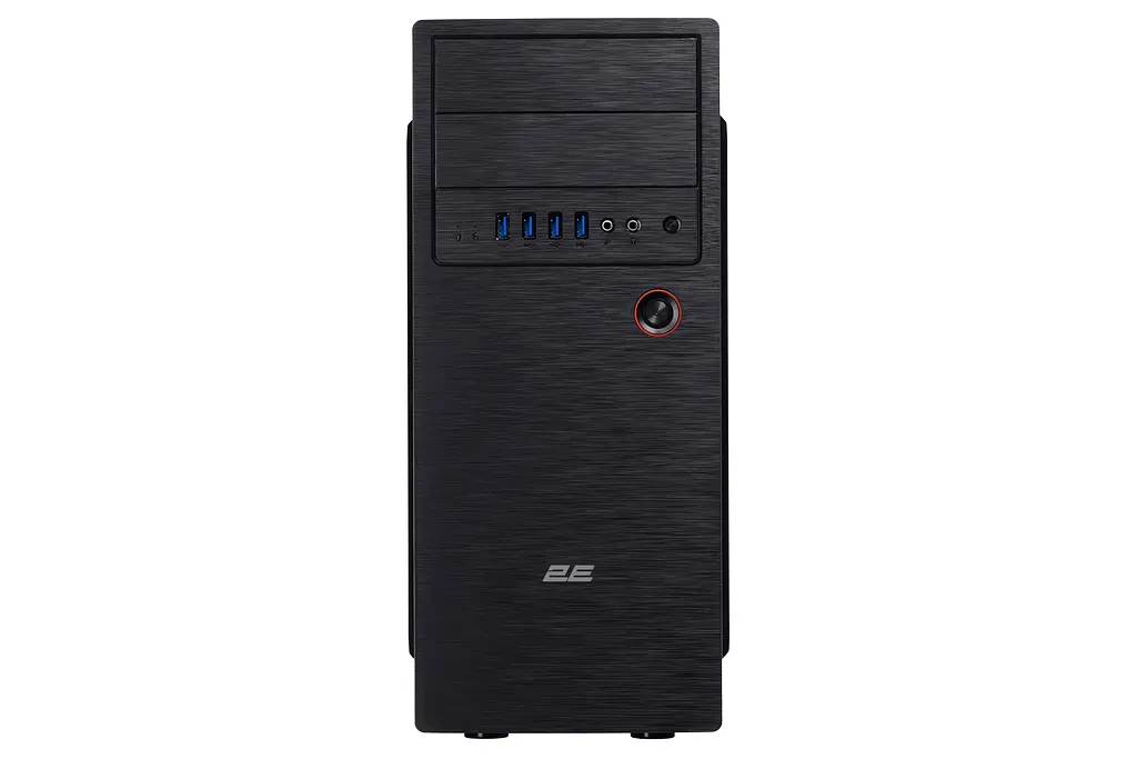 Корпус 2E Alfa E1802 без БР 4xUSB3.0 VGA 320мм ATX чорний - фото 2