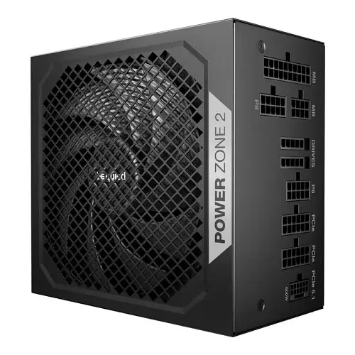 Блок живлення 1000 Вт, Power Zone 2, Black, модульний be quiet! teh0028793