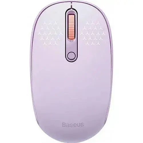 Мишка Baseus F01B Tri-Mode Wireless Mouse 2.4G Purple (B01055503513-00)