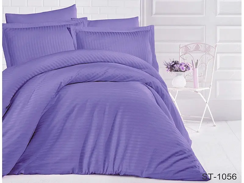 Комплект постільної білизни (LUXURY ST-1056) Євро TAG tekstil pbe0037515 - фото 2