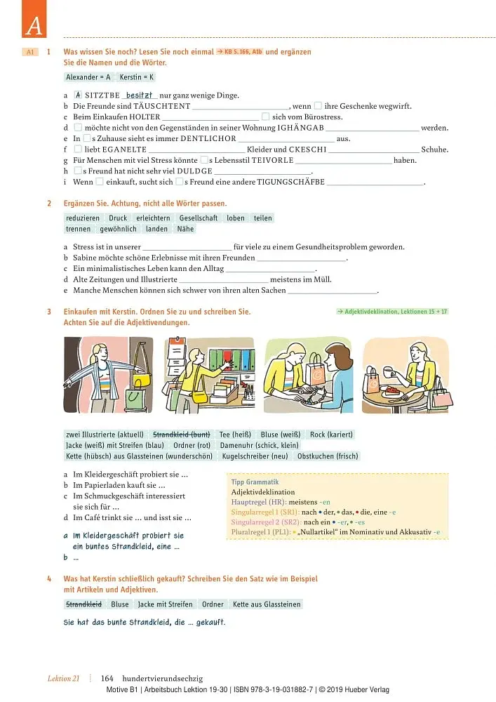 Motive B1 Arbeitsbuch, Lektion 19-30 mit MP3 Audio-CD - фото 2