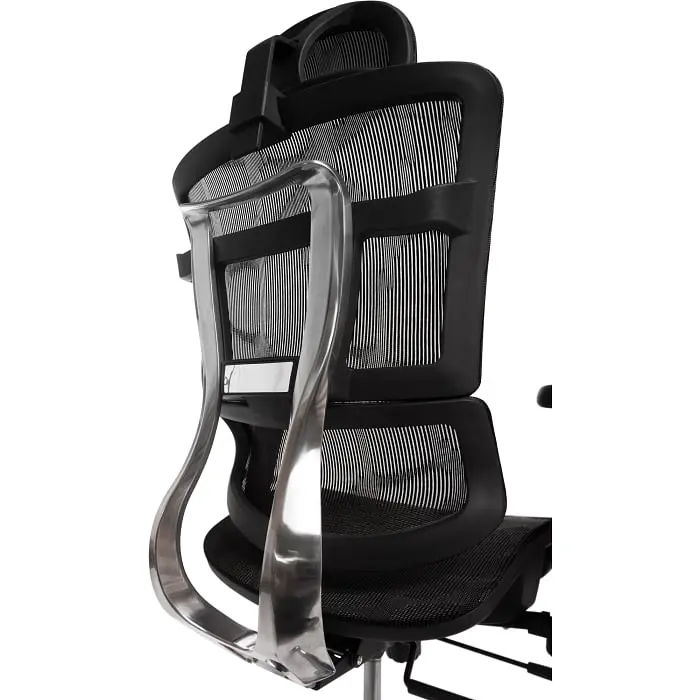 Офісне крісло GT Racer B-237A, чорне (B-237A Black) - фото 4
