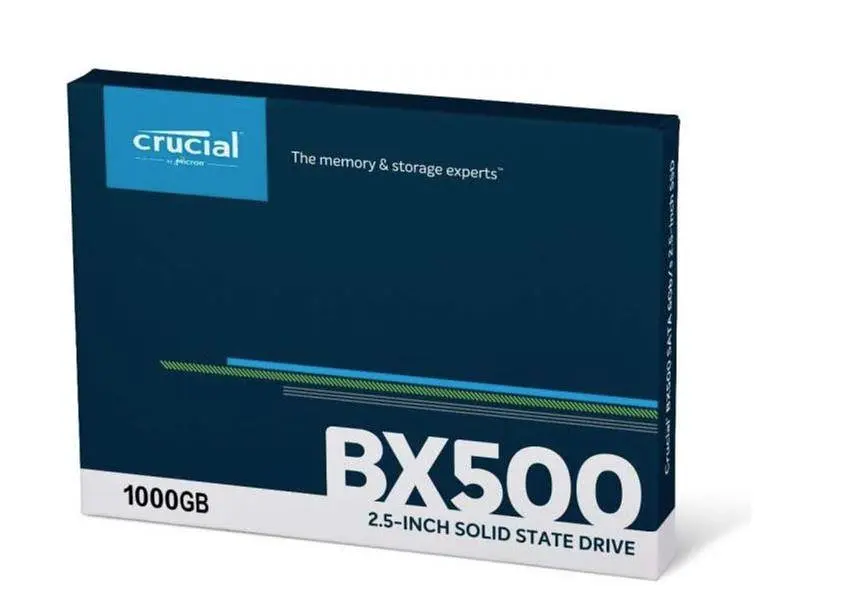 Накопитель внутренний SSD 2.5" 1TB Crucial BX500 Silicon Motion 3D TLC (CT1000BX500SSD1) - фото 4