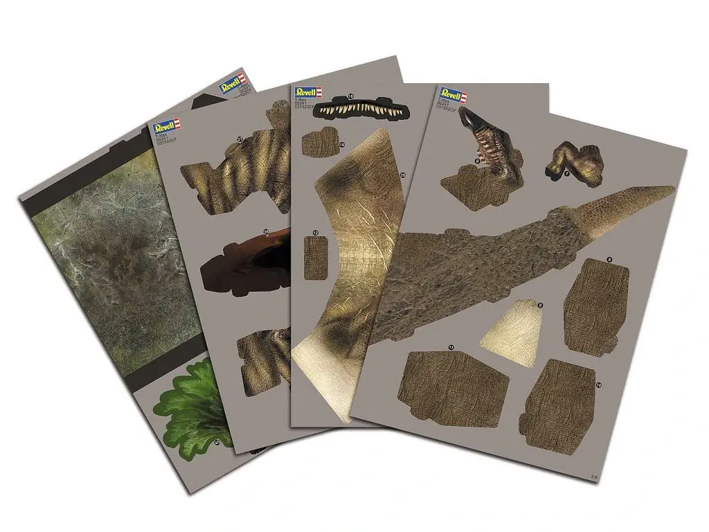 3D пазлы Тиранозавр Рекс - Парк Юрского Периода Jurassic World Dominion Revell 00241 - фото 8