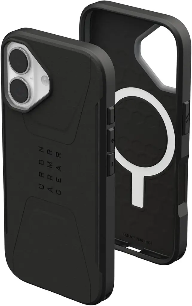 Чохол протиударний для iPhone 17 UAG Civilian MagSafe Black 114547114040