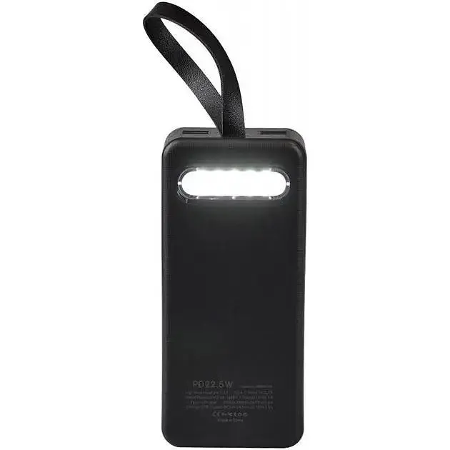 Power Bank 30000mAh зі наскрізною зарядкою портативна батарея для смартфона планшета роутера USB зовнішній акумулятор повербанк із швидкою зарядкою 22.5W ліхтариком та дисплеєм LENYES PX321D - фото 6