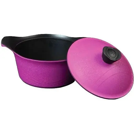 Каструля Casa Royal D-UKR 20400 "Gusto" 24см 4.5л Pink
