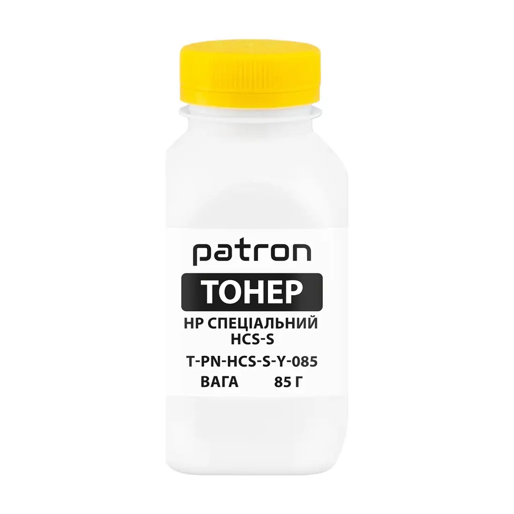Тонер HP CLJ Pro 4203/4303/Canon 069/MF1333C, Special 85g, Yellow Patron (PN-HCS-S-Y-085)