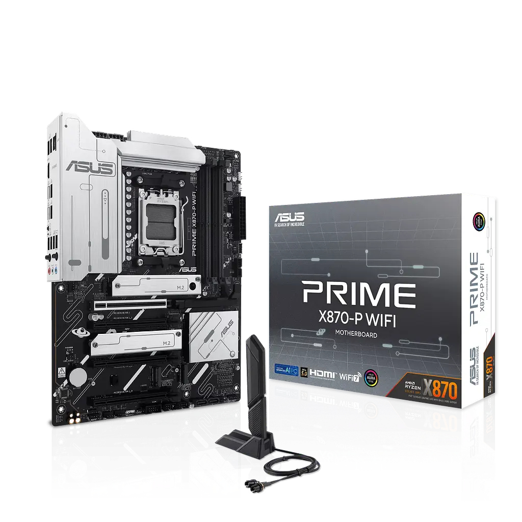Материнська плата Asus X870-P Prime Wi-Fi Socket AM5 (PRIME X870-P WIFI) - фото 6