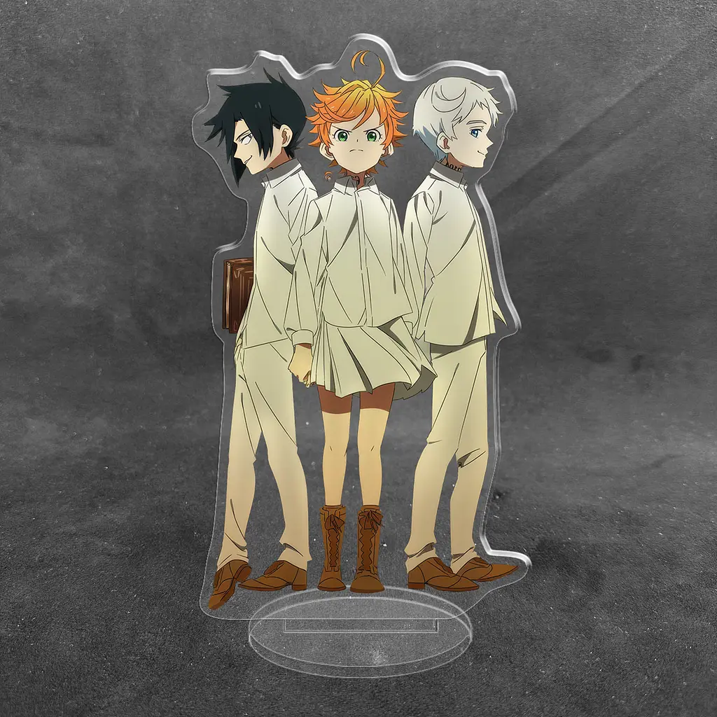 Акрилова колекційна фігурка Emma, Ray та Norman - Обіцяний Неверленд (The Promised Neverland)