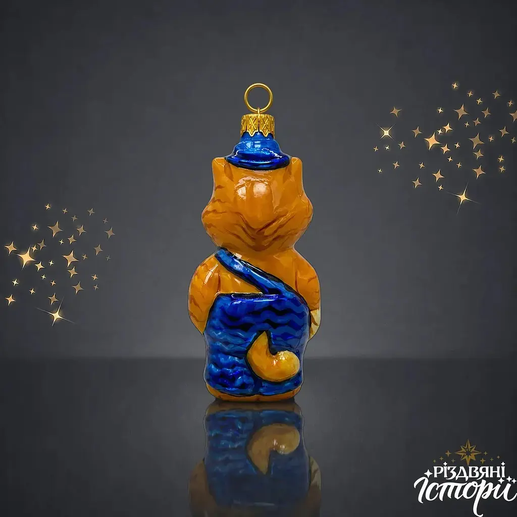 Ялинкова іграшка Різдвяні історії Пан Мурчик 12.5 см (4820001224139) - фото 5