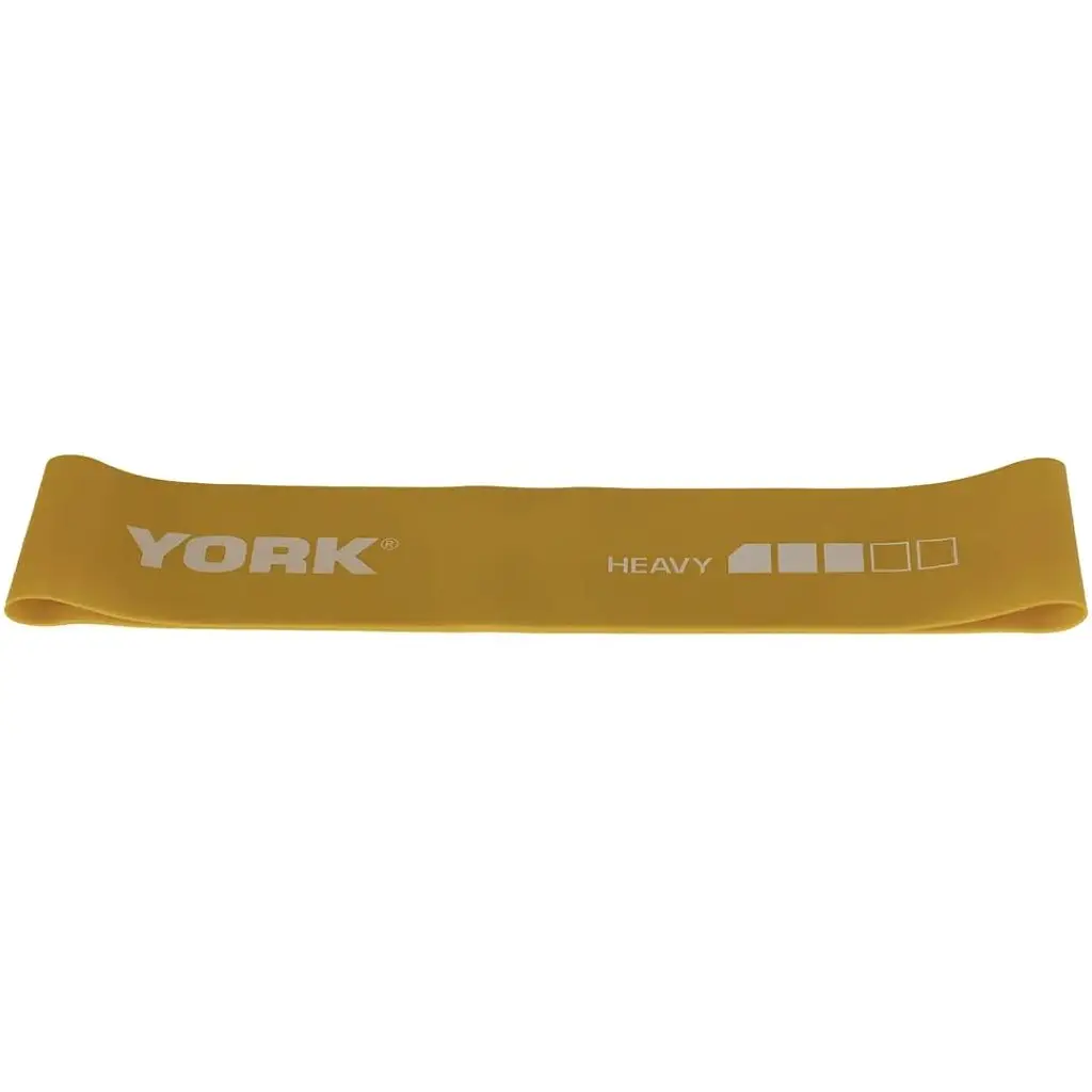 Резинка для фітнесу York Fitness Heavy, жовтий - фото 3