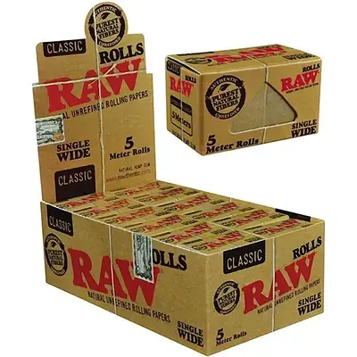 Бумага для самокруток Raw Classic Rolls Sw - фото 3