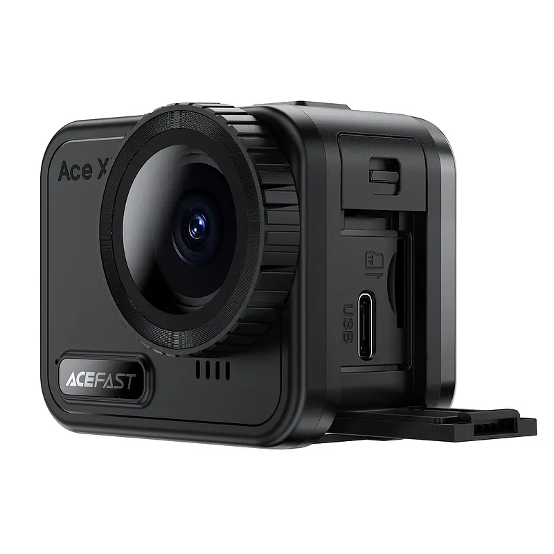 Екшн камера ACEFAST X1 4K Waterproof Action Camera Black - фото 6