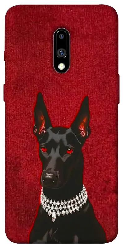 TPU чохол Demsky Premium doberman для OnePlus 7