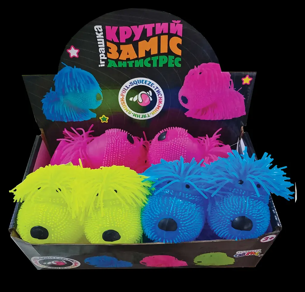 Стрейч-игрушка Monster Gum Крутой замес Щенок Паффер в ассортименте (CH8192/2023-15) - фото 4