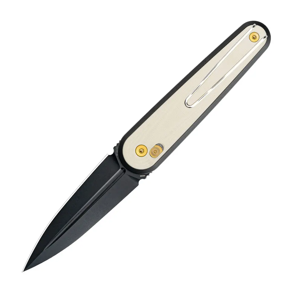 Ніж складаний кишеньковий SRM Twin 251MB-GT2 (7.6 см) N690 / G10 білий - фото 2