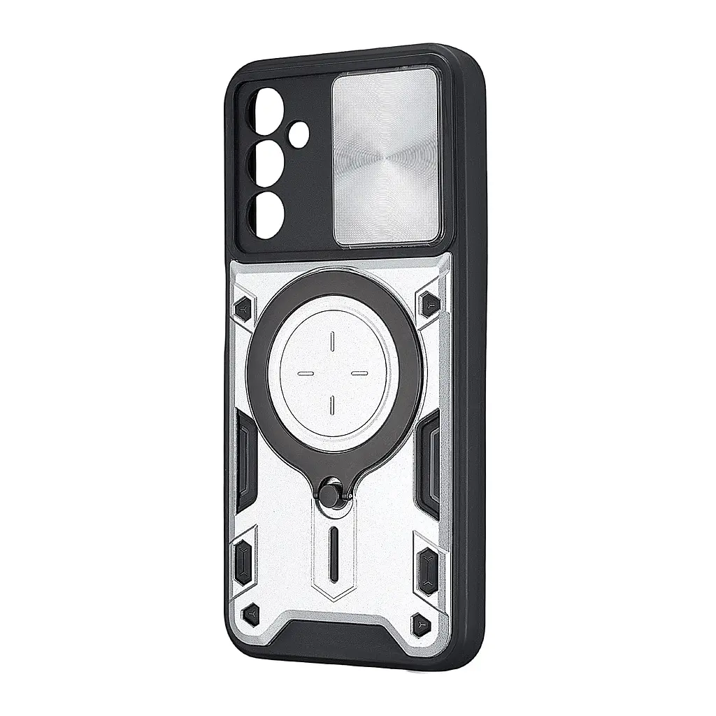 Чохол Full Protection JS Magnetic Samsung A14 4G (A145)/A14 5G (A146) Silvery