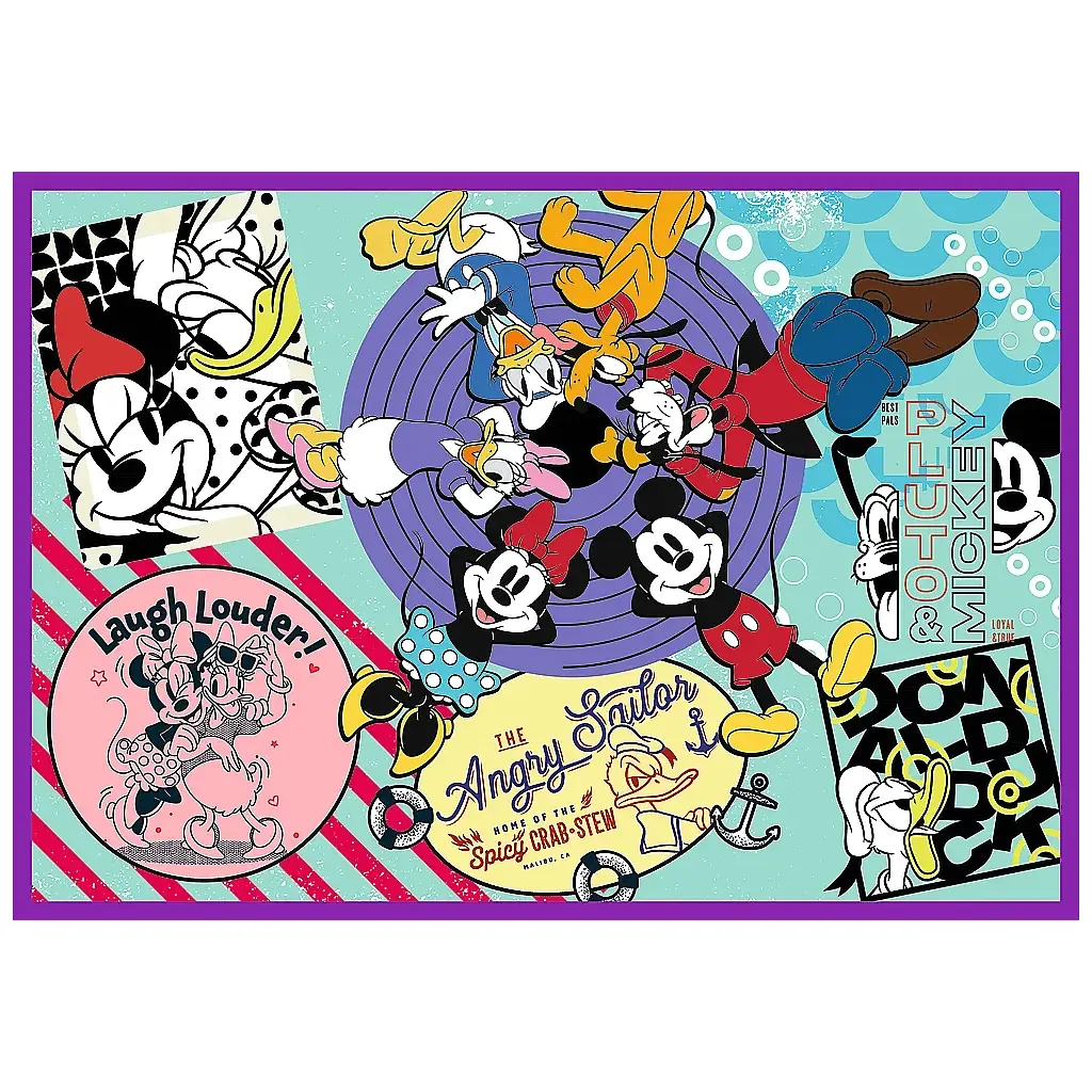 Пазл Trefl Inside Mickey&friends Серія пригод Міккі 4х 250 елементів (5900511133080) - фото 4
