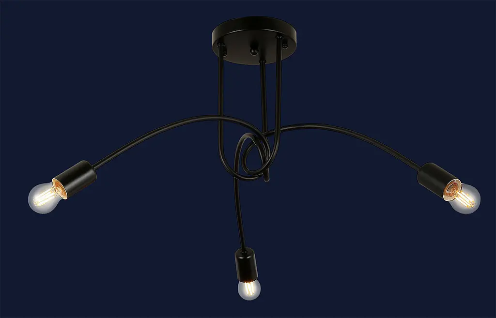 Люстри Loft Levistella 761WG03-3 BK - фото 2