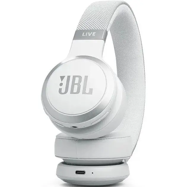 Беспроводные полноразмерные наушники JBL Live 670NC (JBLLIVE670NCWHT) белые - фото 3