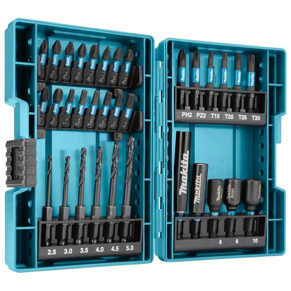 Набір біт та свердл (33 предметів) Makita Impact Black B-66896 - фото 2