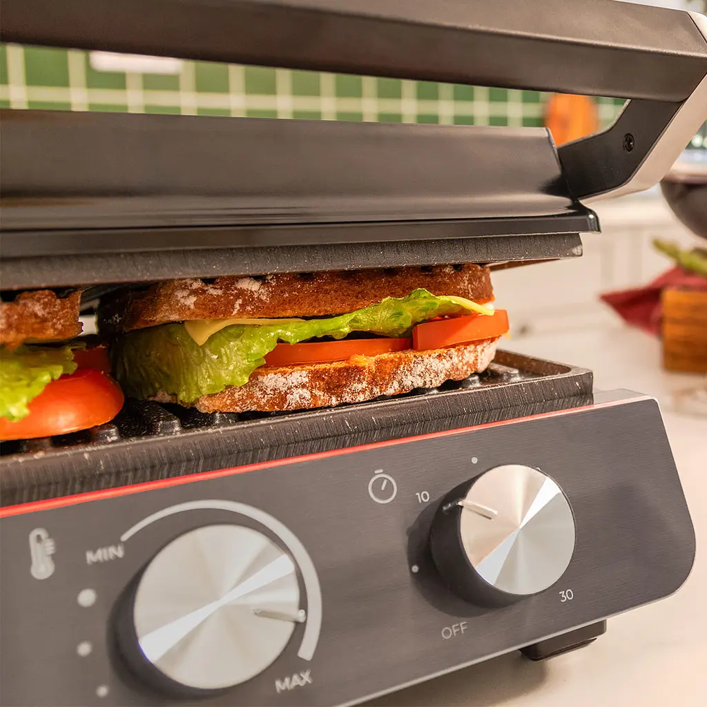 Гриль электрический CECOTEC Rock&nGrill Blaze Neon - фото 2