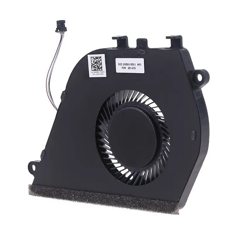 Вентилятор для ноутбука Dell Inspiron 5590, Vostro 5490, 5498 (DFS5K12114262G-FM27), DC (5V, 0.5A), 4pin - фото 4