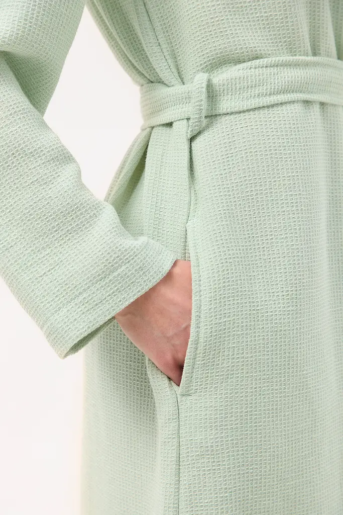 Халат-кимоно Lotus Home - Enika мятный XS - фото 5