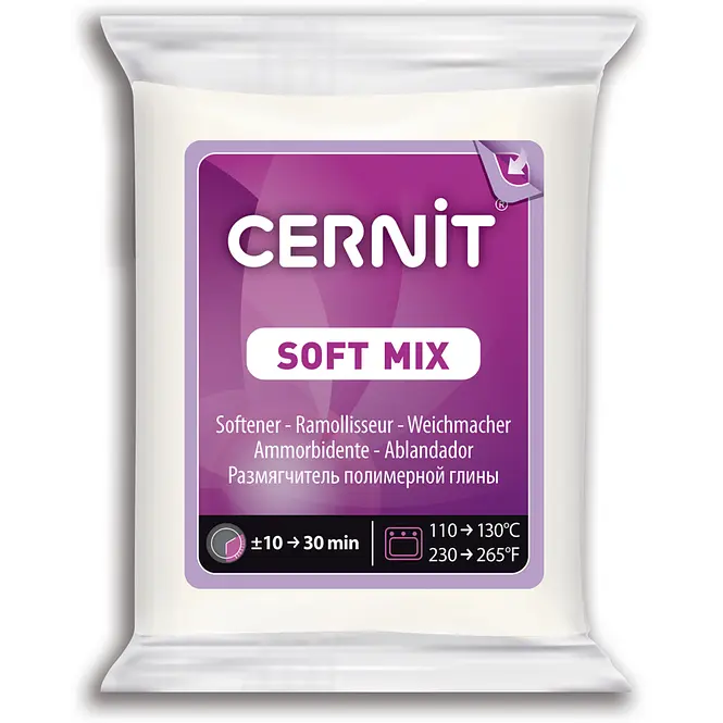 Помякшувач для полімерної глини CERNIT, 56 г., Soft Mix, (CR-CE1050056005)