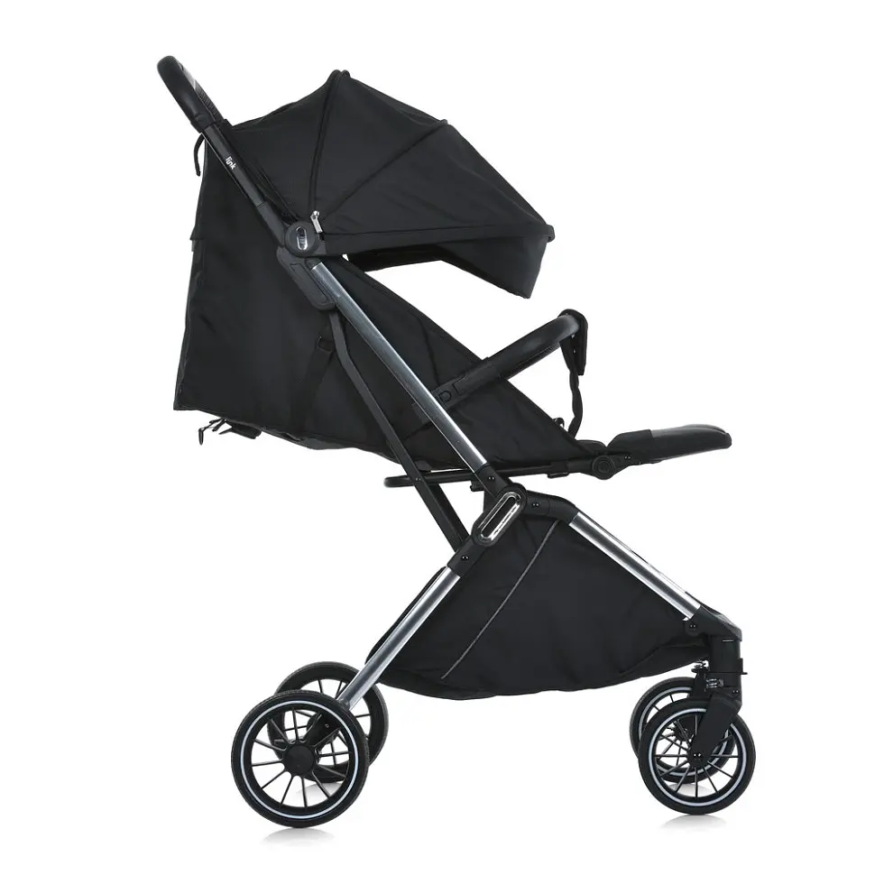 Коляска дитяча прогулянкова LINK ME 1129 Black Striped - фото 7