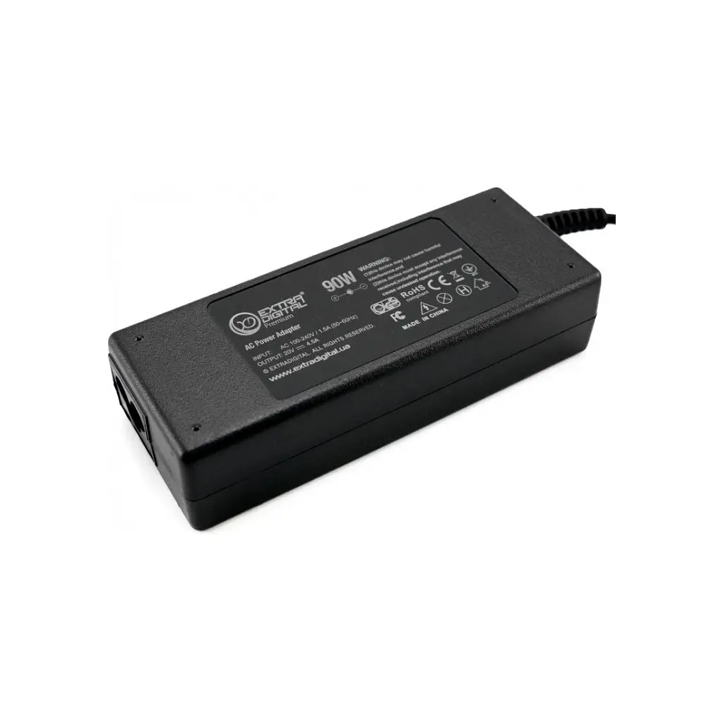 Блок живлення до ноутбуку Extradigital Lenovo 20V, 4.5A, 90W (5.5x2.5) (PSL3868) - фото 4