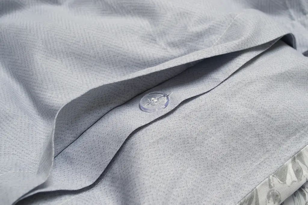 Постельное белье сатин Lotus Home - Wesiya серый евро - фото 5