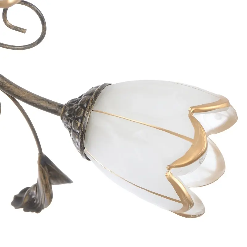 Люстра потолочная Brille флористика E14 60W BR (LK-148S/6) - фото 2