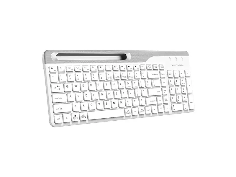 Клавіатура A4Tech FBK25 Wireless White - фото 2
