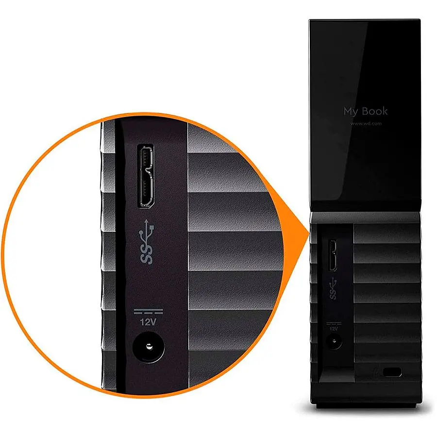 Зовнішній жорсткий диск WD My Book Desktop 4TB (WDBBGB0040HBK-EESN) [128559] - фото 5