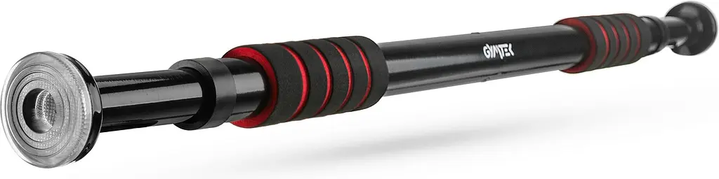 Турнік розсувний GYMTEK 63-100см чорно-червоний - фото 6