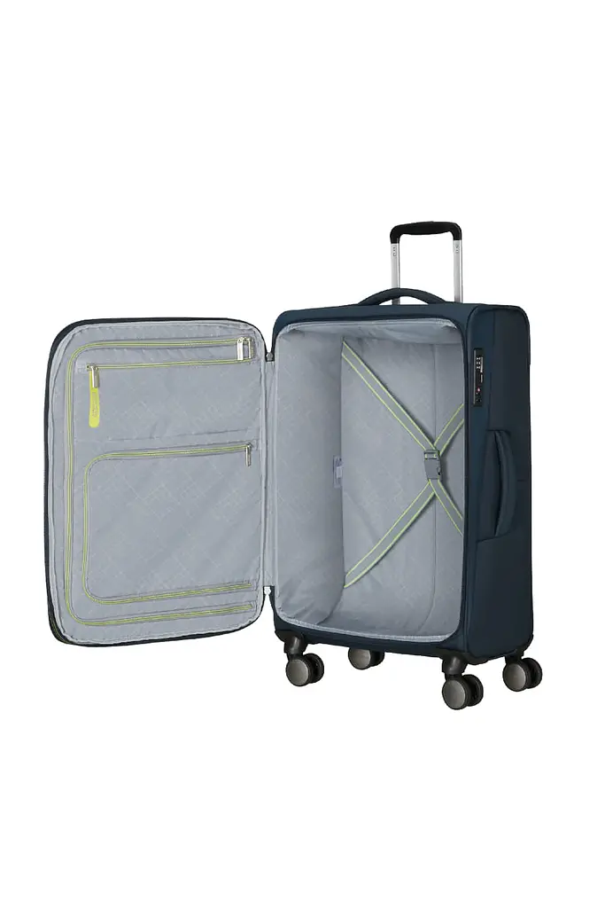 Валіза 68 См American Tourister WANDERLITE DARK NAVY 68x43x29(32) MJ6*41005 - фото 2