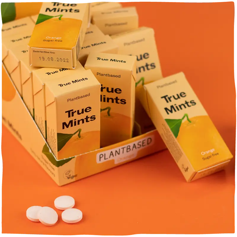 Цукерки True Mints м'ятні зі смаком апельсину 13 г - фото 2