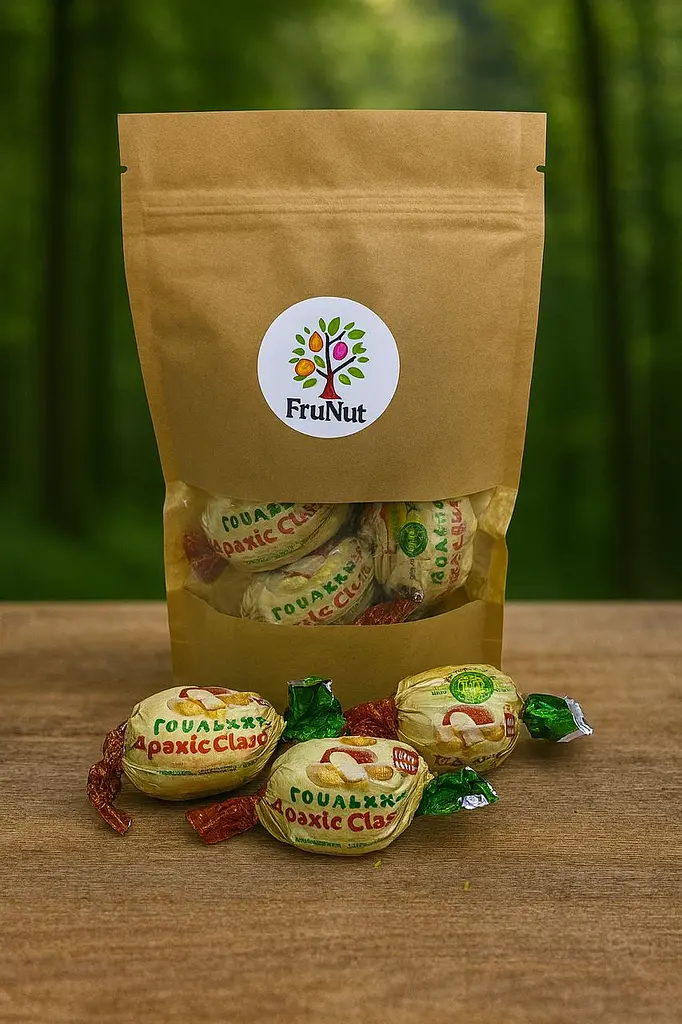 Цукерки гриляж “Арахіс Класік”, 500 г 500 г FruNut