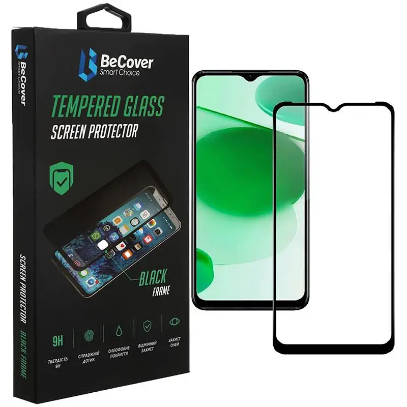 Скло захисне BeCover Blackview A55 Black (708156)
