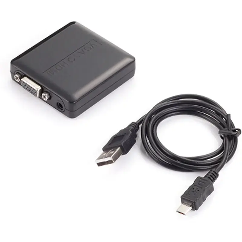 Конвертор HDMI to VGA + R/L (HDCVGA02-M) PowerPlant (CA911493) - фото 2